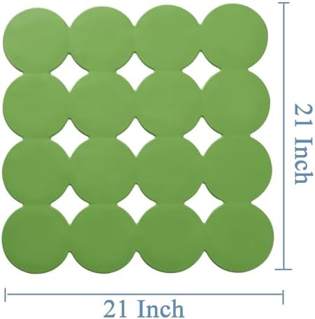 Webos Square Shower Mat Nonslip - Image 2
