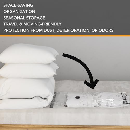 SpaceAid 20 Pack Vacuum Storage Bags, Space Saver Sealer Compression Bags - Image 2