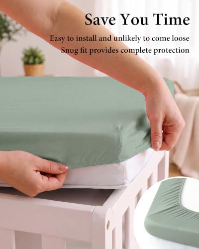 Yoofoss 2-Pack Diaper Changing Pad Cover - Image 5
