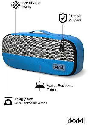 Dot&Dot Slim Packing Cubes for Travel 5pc Set - Image 5