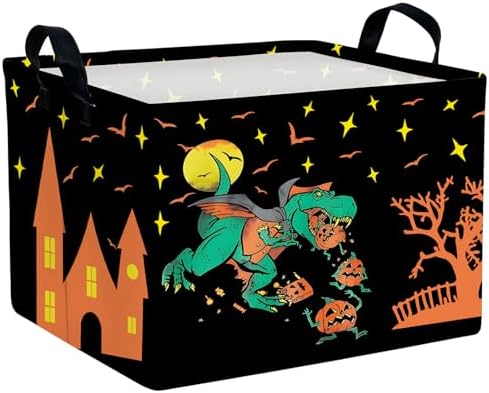 Halloween Basket Gift Cute Pumpkin Ghost Parties Decor Kid Trick or Treat Basket by ASKETAM