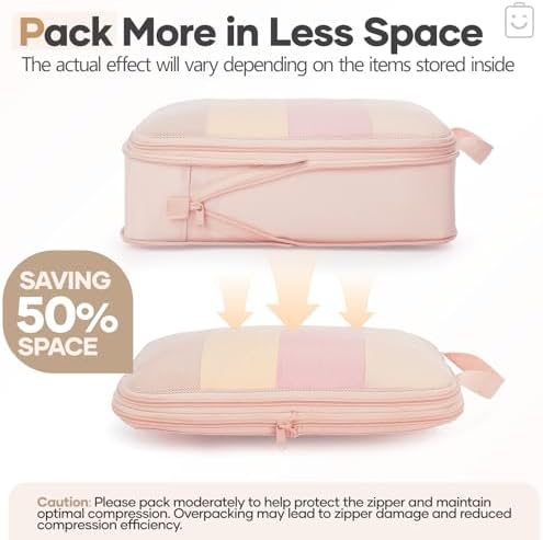 Veken 10 Set Compression Packing Cubes - Image 4