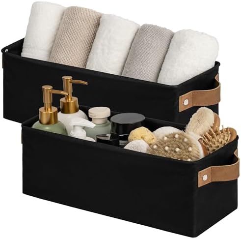 StorageWorks Narrow Storage Bins, Toilet Paper Storage by StorageWorks