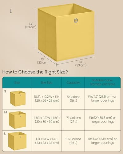 SONGMICS Storage Cubes - Image 4