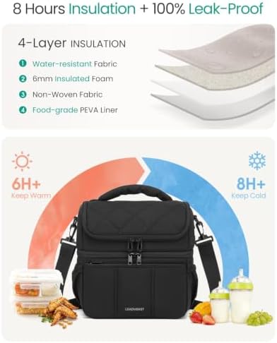 Breastmilk Cooler Bag, 12L Double Deck - Image 4