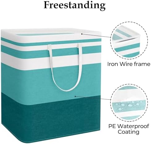 StorageRight Laundry Basket Hamper, 100L Collapsible Clothes Storage - Image 3