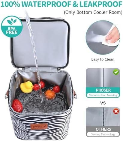 PIIOSER Breastmilk Cooler Travel Bag - Image 4