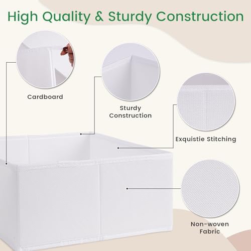 Criusia 16 Pack Underwear Drawer Organizer, Drawer Organizer Clothes, Foldable - Image 4