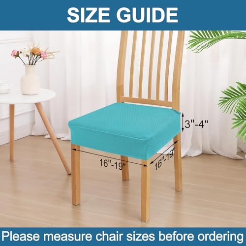 Smiry Waterproof Seat Covers for Dining Room Chairs - Image 2
