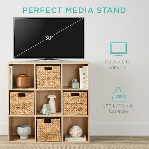 Best Choice Products 9-Cube Storage Organizer, 13.5in Shelf Opening, Display - Image 5