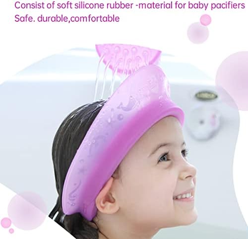 Kair Bath Visor for Babies, Silicone Air Cushioned Shower Cap for kids - Image 4
