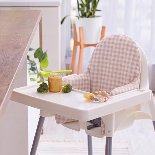 Novabright Ruffle Gingham Baby Highchair Cushion - Image 3