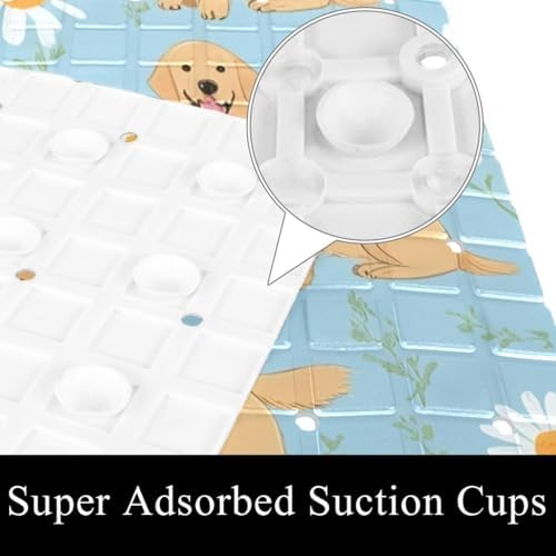 Baby Bath Mat Non Slip 26.8"x15.1" Bathtub Mat - Image 2