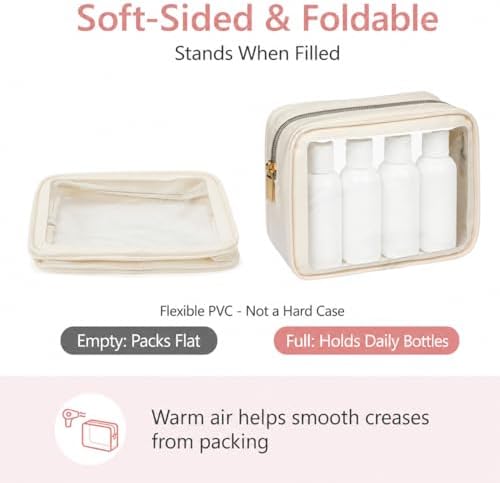 PACKISM Clear Makeup Bag Foldable - Image 5