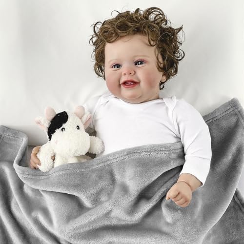 CREVENT Cozy Plush Baby Security Blanket, Loveys - Image 5