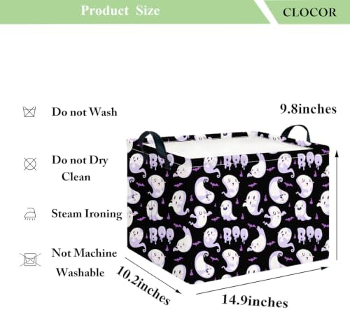 CLOCOR Rectangular Storage Basket, Waterproof Books Box - Image 6