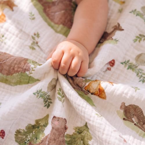 Gllquen Baby 3-Pack Muslin Cotton Bassinet Sheets - Image 5