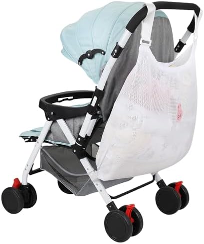 Accmor Universal Stroller Organizer, Large Storage Stroller Bag Fits - Image 5