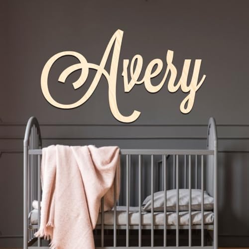 Personalized Custom Wood Name Sign, Nursery Name Signs, Family Wooden Baby Name - Image 4