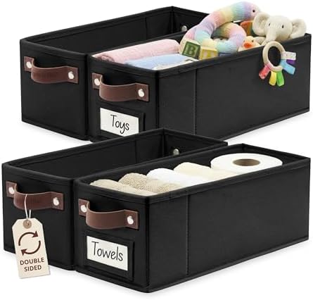 DECOMOMO Narrow Storage Bins, Small Basket by DECOMOMO