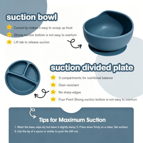 Silicone Baby Feeding Utensils Set - Image 6