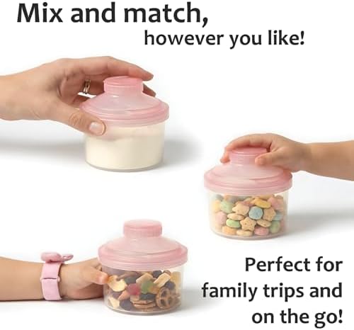 Formula Container to Go – Baby Essentials, Stackable Formula Dispenser - Image 6