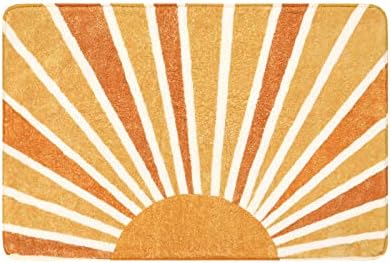 Lahome Boho Sun Print Area Rug 2x3, Small Washable Rug - Image 2