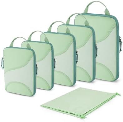 Bagsmart Compression Packing Cubes, Travel Bag Cruise Ship Essentials by BAGSMART