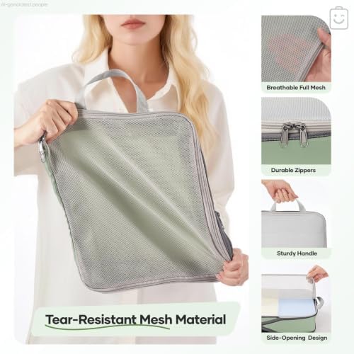 Veken 9/11 Set Compression Packing Cubes - Image 5
