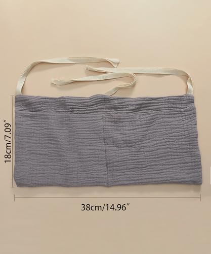 Baby Bedside Hanging Bags Storage Organizer Milk Bottle Toy Crib Baby Nappy-Bag - Image 4