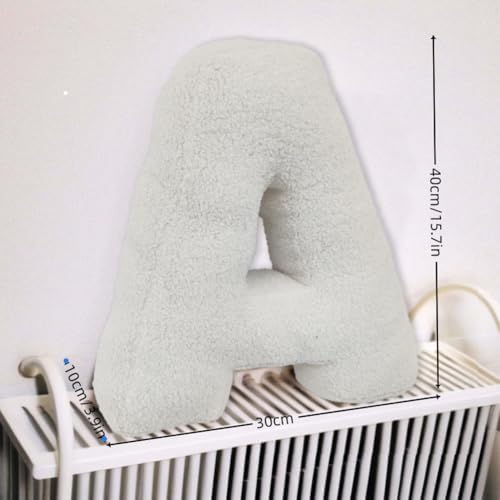 Decorative Initial Letter Shaped Throw Pillows - Image 6