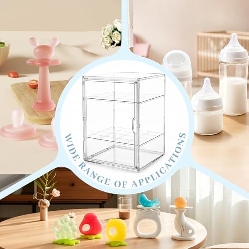 Baby Bottle Organizer, 3 Tier Bottle Storage Organizer Baby - Image 4