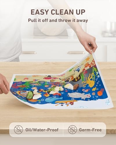 Disposable Stick-on Placemats 40 Pack - Image 4