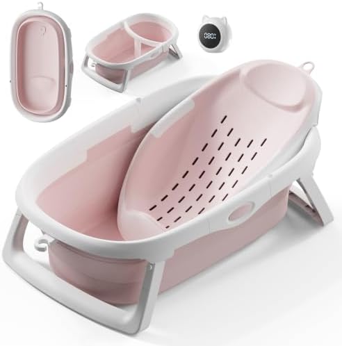 CheerTry 4-in-1 Collapsible Baby Bathtub by CheerTry