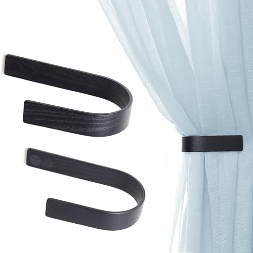 Wood Curtain Holdbacks by TOROS