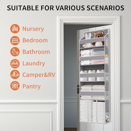 TAHAVICE Heavy Duty Over the Door Organizer - Image 6