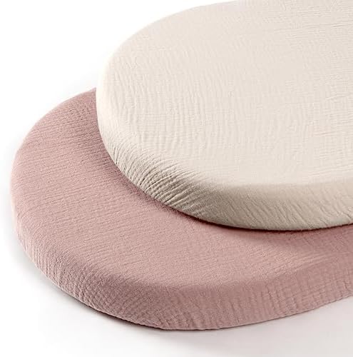 lulumoon Muslin Bassinet Sheets by Lulumoon