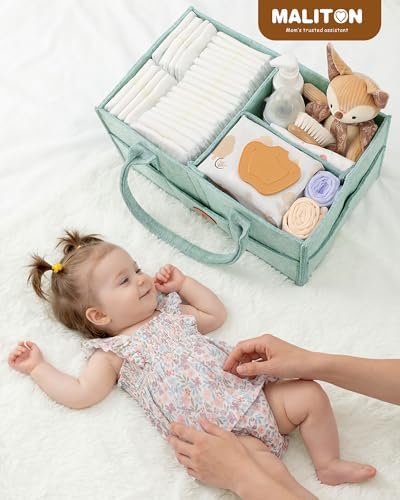 Maliton Felt Diaper Caddy Organizer - Image 2