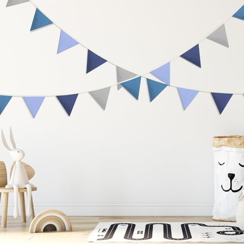 VitalCozy 17 ft Pennant Banner Flags, Each 8.5 ft - Image 6