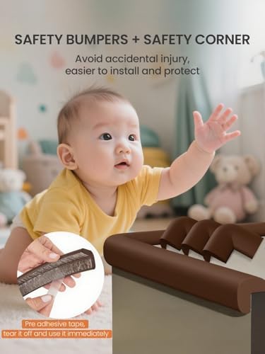 Baby Corner Protector Guards, 16.4FT 0.47'' Thick, Peel and Stick - Image 5