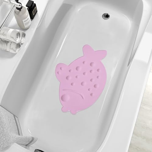 Non-Slip Bathtub Mat ZHICHENG Soft Rubber Bathroom Bathmat by Unknown