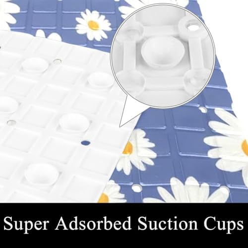 Non Slip Bathtub and Shower Mat 26.8x15.1 inch, Bath Mat - Image 3