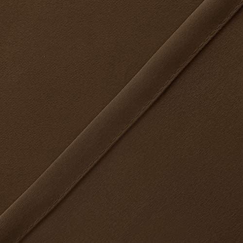 Hiasan Brown Valance Curtains for Window 60 x 18 Inches 1 Panel - Image 4