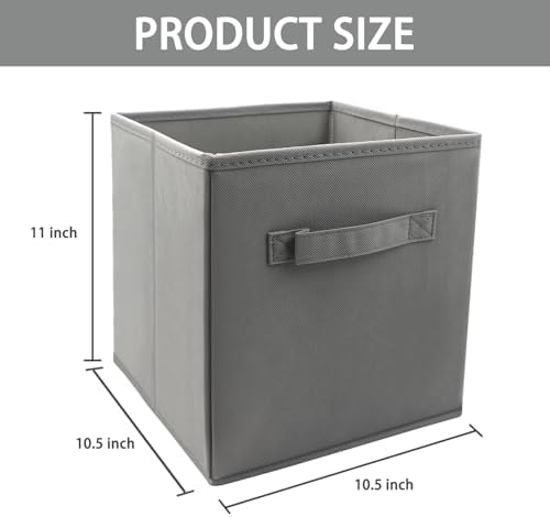 EBIGIC storage bins collapsible storage bins，cube storage organizer （Pack of 3） - Image 2