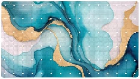 Shower Mat Bathtub Mat, 26.8x15.1 inch, Non-Slip Bath Mat by Anna+Cowper