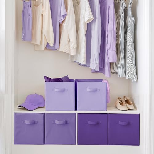 Cupic Cupid 6-Pack 13x13 Storage Cube Bins, Fabric Cubes - Image 4