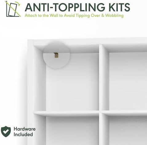 Furinno Cubicle Open Back Decorative Cube Storage Organizer - Image 4