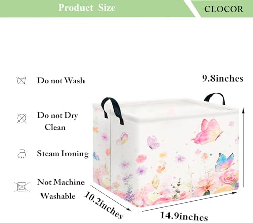 CLOCOR Rectangular Storage Bin, Waterproof Books Box, Gift Basket - Image 6