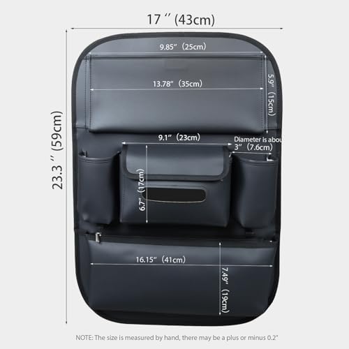 Viaviat Car Seat Organizers Waterproof Backseat Protector - Image 3
