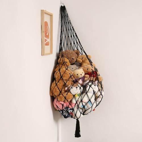 Amdermi Stuffed Animal Hammock Corner Hanging Net by Amdermi